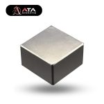 50x50x25 mm blok neodimyum mıknatıs. Çok yüksek çekim gücü, endüstriyel ağır kullanım için ideal