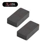 40x20x10mm Köşeli Ferrit (Kömür) Mıknatıs - Görsel 2