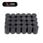 15×5 mm Yuvarlak Ferrit (Kömür) Mıknatıs