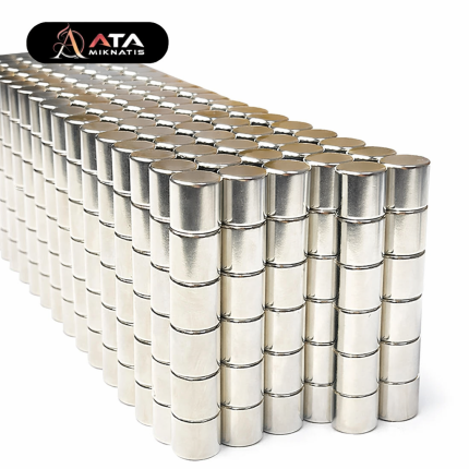 Küçük yüzeylerde güçlü tutuş sağlayan 5x10 mm neodimyum mıknatıs; devre sabitleme, montaj ve mini mekanik uygulamalara uygundur.