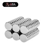 12×4mm Yuvarlak Neodyum Mıknatıs - Görsel 2