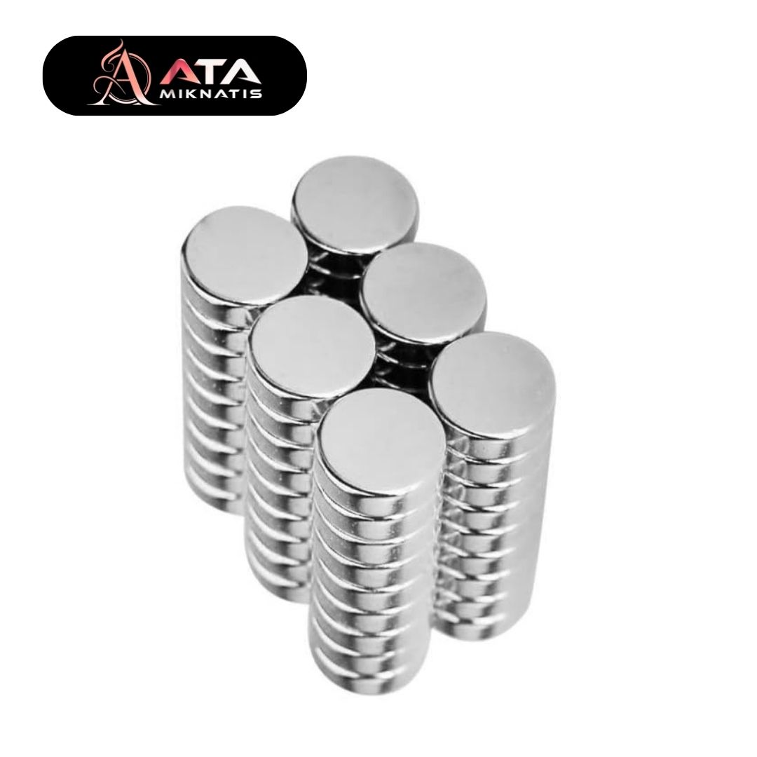 12×4mm Yuvarlak Neodyum Mıknatıs 12×4mm Yuvarlak Neodyum Mıknatıs - Görsel 1