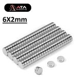 6×2 mm Yuvarlak Neodyum Mıknatıs - Görsel 6