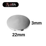 22×3mm Yuvarlak Neodyum Mıknatıs - Görsel 7