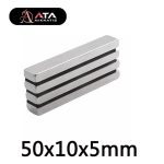 50×10×5 mm Köşeli Neodyum Mıknatıs - Görsel 5