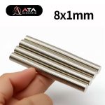 8×1mm Yuvarlak Neodyum Mıknatıs - Görsel 5